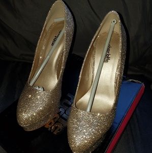 Charlotte Russe Mesh Heels